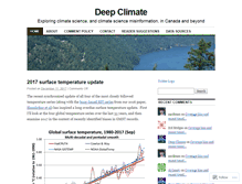 Tablet Screenshot of deepclimate.org